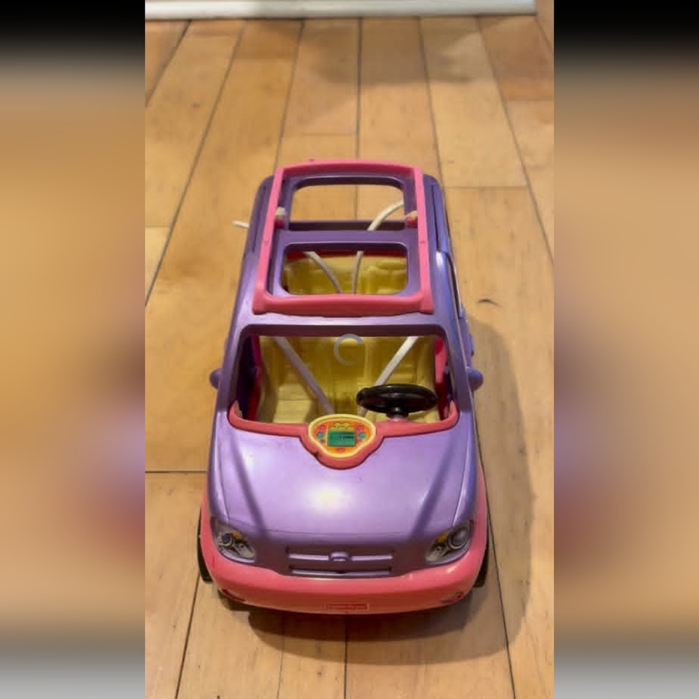Fisher Price Loving Family SUV Purple Van Car 2004 - Sound Works